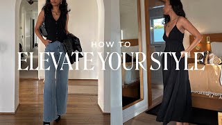 HOW TO MAKE YOUR OUTFITS BETTER  elevate your daily style ✨ [upl. by Inahet]