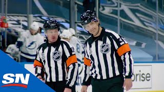 Best Of Referees Micd Up From 2020 NHL Playoffs [upl. by Rosdniw]