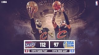 Warriors vs Cavaliers Game 5 NBA Finals  061316 Full Highlights [upl. by Finn]