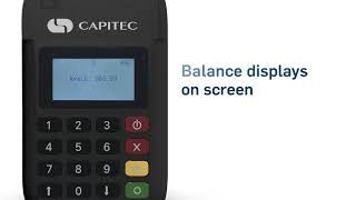 Capitec  Mini  Balance enquiry [upl. by Atinob]