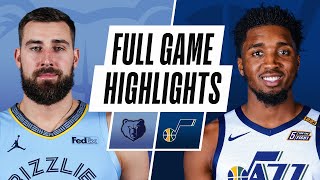 GRIZZLIES at JAZZ  FULL GAME HIGHLIGHTS  March 27 2021 [upl. by Leiad50]