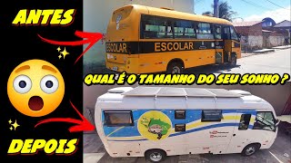 VEJA EM 15 MINUTOS O MOTORHOME ARTESANAL MAIS BONITO DO BRASIL FEITO EM UM MICROONIBUS  🎬 [upl. by Mook800]