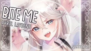 Nightcore ➳ Bite Me  Avril Lavigne Lyrics [upl. by Uzial]