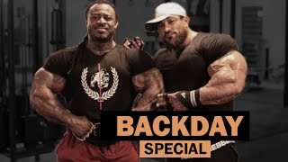 WILLIAM BONAC  BACKDAY SPECIAL GUEST ROELLY WINKLAAR  HARDCORE MR OLYMPIA TRAINING [upl. by Ahsykal]