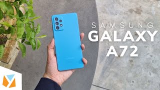 Samsung Galaxy A72 Review [upl. by Hoffert]