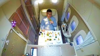 Emirates New B777 quotGame Changerquot First Class Complete Review [upl. by Danyelle]