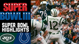 Super Bowl III Jets vs Colts 1  Top 10 Upsets  NFL [upl. by Ibmat]