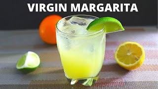 Virgin Margarita  Non Alcoholic Margarita Recipe [upl. by Aletha]