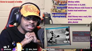 ImDontai Reacts To Racist Cartoons Of The 1900s [upl. by Eita999]