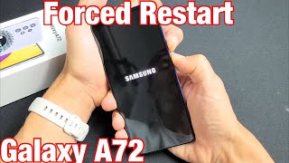 Galaxy A72 How to Force a Restart Forced Restart [upl. by Eisenstark]