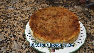 Italian Grandma Makes Ricotta Cheese Cake [upl. by Nannek]