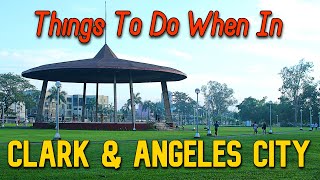 Whats Inside CLARK AND ANGELES CITY of Pampanga  Angeles and Clark City Tour  Philippines Travel [upl. by Kred]