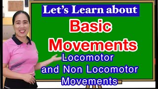 Locomotor and NonLocomotor MovementsDefinitions and Examples [upl. by Genaro]