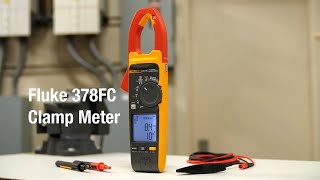 Fluke 378 FC Clamp Meter  Power Quality Indicator [upl. by Hewett]