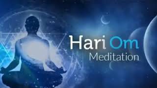 Hari Om MeditationGuided Meditation In Hindi By Gurudev [upl. by Aicetel489]