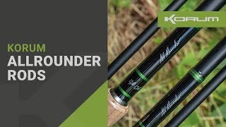 NEW Korum Allrounder Rods [upl. by Carberry]