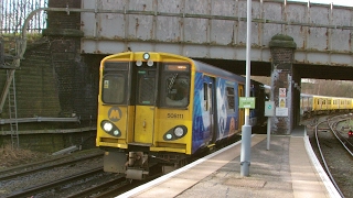 Half an Hour at 216  Birkenhead North Station 1022017  Class 507 508 terminus [upl. by Chaker]