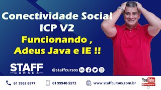 Nova Conectividade Social ICP V2 Funcionando  staffcursos [upl. by Irakuy]