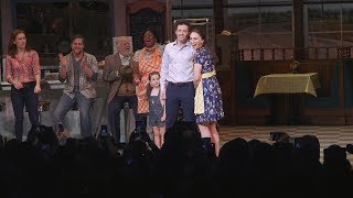 Sara Bareilles and Jason Mraz Sing quotBad Ideaquot as They Unite on Broadway [upl. by Naicul]