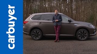 Mitsubishi Outlander PHEV SUV indepth review  Carbuyer [upl. by Rakel]