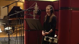 Beauty and the Beast Emma Watson amp Cast Record Voice and Songs Behind the Scenes  ScreenSlam [upl. by Ibmat]