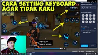 CARA MUDAH MAINKAN FREE FIRE DI PC TERBARU NOX DAN CARA SETTING KEYBOARD NYA [upl. by Hafinah]