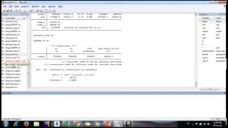 Hausman test in Stata  How to choose between Random vs Fixed effect model [upl. by Allak]