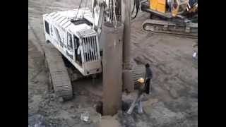 Method of Casing In Pile Foundation [upl. by Joice]