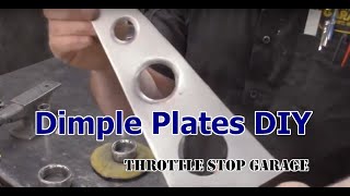 DIY Dimple Plates  No fancy tools [upl. by Asiret297]