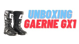 Gaerne GX1 Boots  Unboxing [upl. by Eerihs]