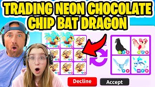 We Trade The BEST NEW NEON Pets In Adopt Me Roblox [upl. by Alaric917]