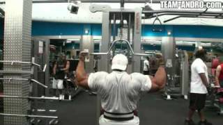 Roelly Winklaar Back Training in Rotterdam [upl. by Bibbye]