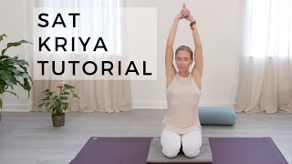 Kundalini Yoga Tutorial  Sat Kriya  Yoga International [upl. by Anetta]