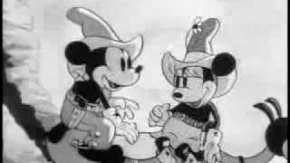 Mickey Mouse  Two Gun Mickey  1934 [upl. by Sset]