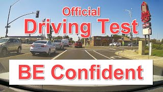 City Driving Test  Central California  Confident Driver Includes Tips amp Walk through [upl. by Allisurd]