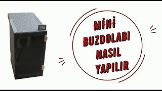 Mini Buzdolabı Nasıl Yapılır  How To Make Mini Refrigerator [upl. by Fredela]