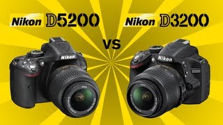 Nikon D5200 vs Nikon D3200 [upl. by Inor]