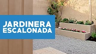 ¿Cómo hacer jardineras escalonadas [upl. by Seyah]