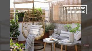 Ideas para decorar una terraza [upl. by Aelam]