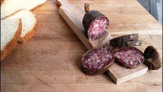 How to make BEEF ITALIAN SALAMI at home [upl. by Mame]