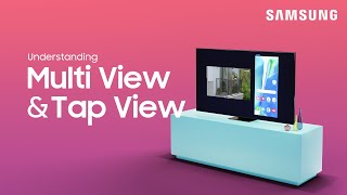 How to screen mirror your phone on your TV using Tap View and Multi View  Samsung US [upl. by Vincenty544]