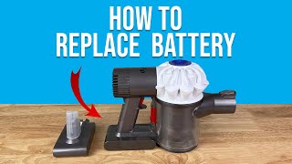 DIY Replacing Your Dyson Vacuum Battery [upl. by Kurt940]