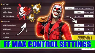 Control Setting Free Fire  Pro Player Setting Free Fire 2022  Free Fire Setting  Free Fire  FF [upl. by Coniah]