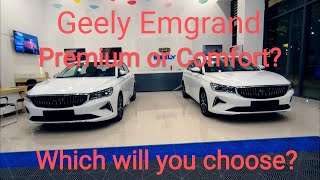 2022 Geely Emgrand Premium and Comfort Comparison [upl. by Diandra731]